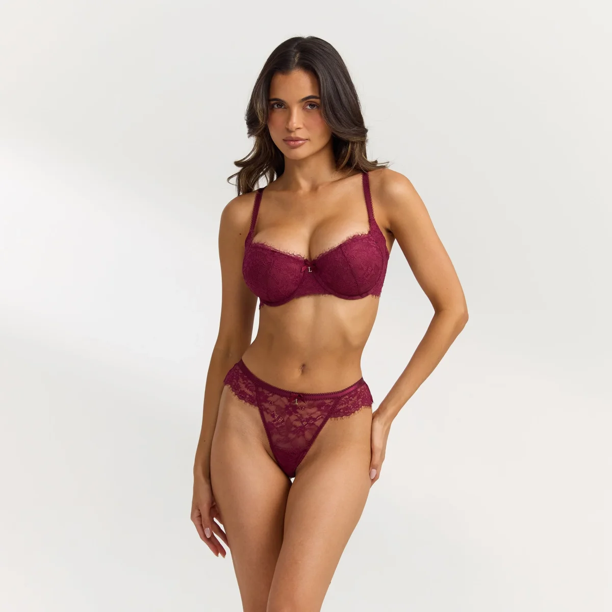 Lace Balconette Extreme Push-Up BH - Bärröd