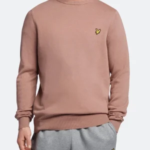 Cotton Crew Neck Jumper Tröja