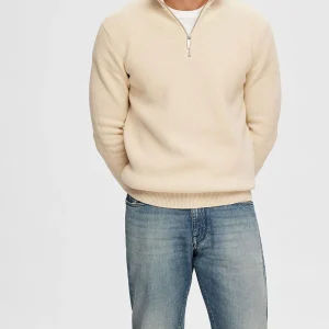 Dane Structure Half Zip Tröja
