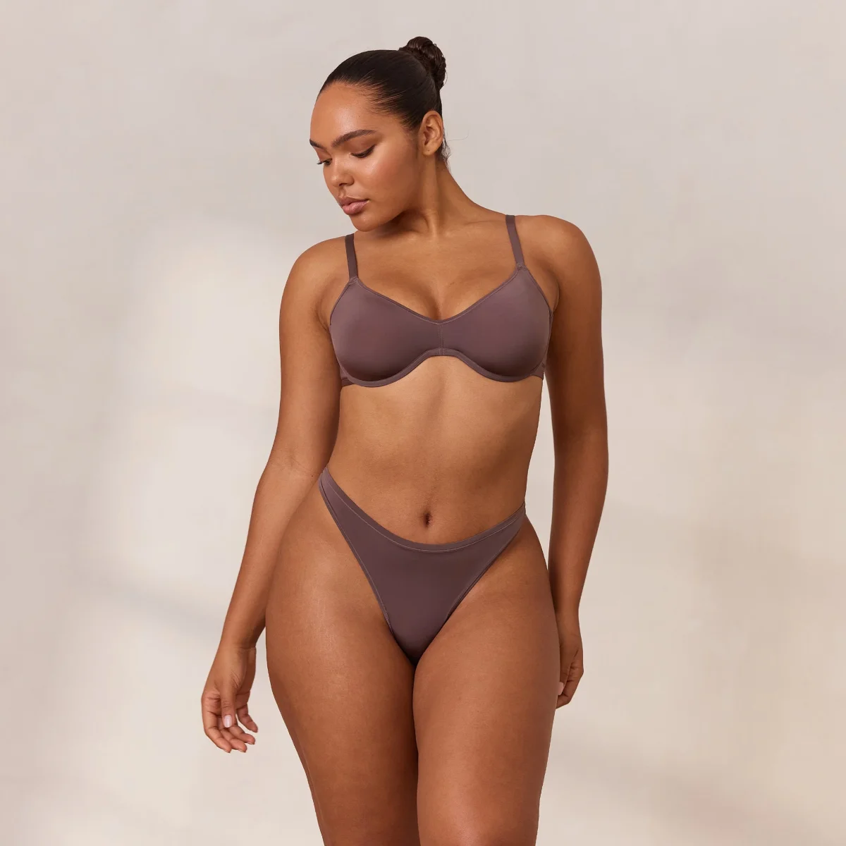 Barely There Plunge BH - Violettbrun - Bild 9