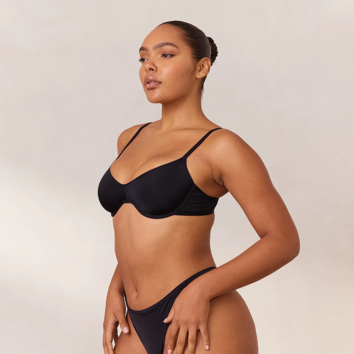 Barely There Plunge BH - Svart - Bild 5