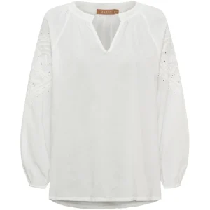 Marta Du Chateau Dam Blus MdcSevina - Offwhite