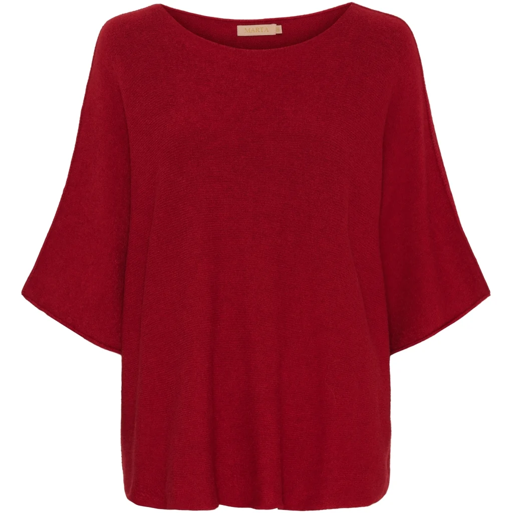 Marta Du Chateau dam stickad MdcSia - Red4308 - Bild 2