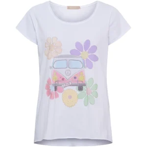 Marta du Chateau dam T-shirt MdcMarie 1535 - Flower Bus