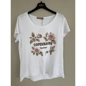 Marta du Chateau dam T-shirt MdcMarie 1535 - White Copenhagen