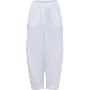 Marta du Chateau dam byxor MdcEvra TC16635M - Optical White