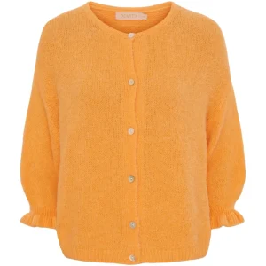Marta du Chateau dam cardigan MdcJuliana 2413 - Orange14472