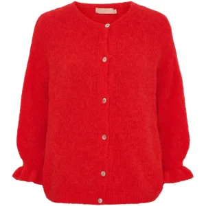 Marta du Chateau dam cardigan MdcJuliana 2413 - Red2057