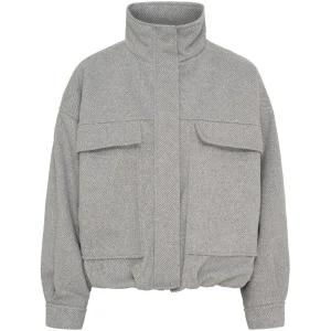 Marta du Chateau dam jacka MdcLumi 7896 - Grigio