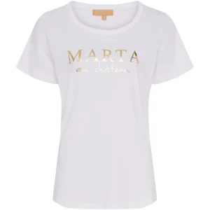 Marta du chateau dam t-shirt MT002 - Optisk White