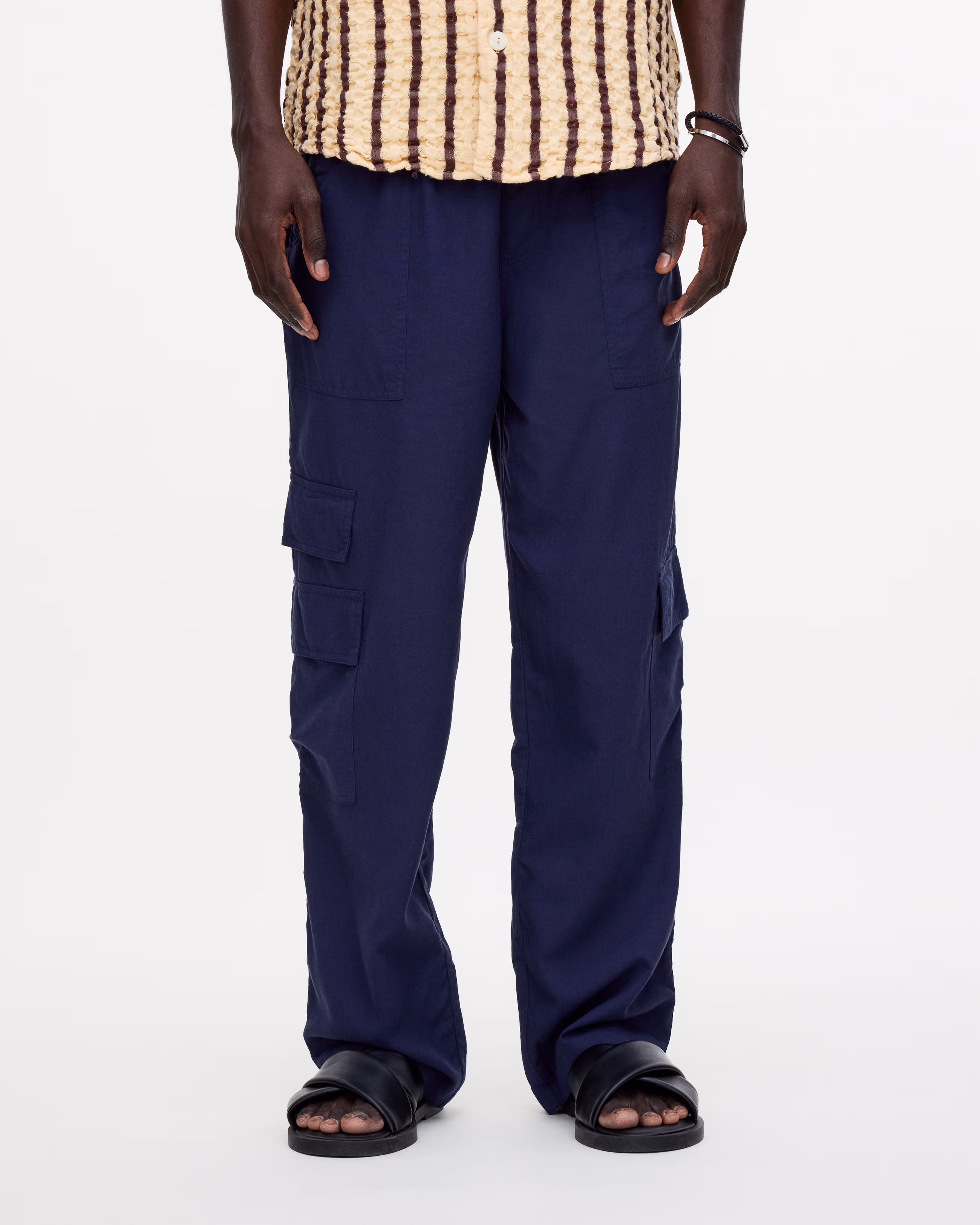 Cargo Linen Byxor