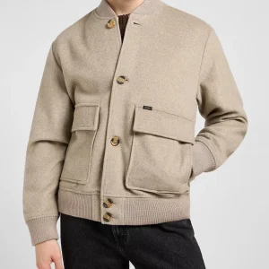 Wool Bomber Jacket