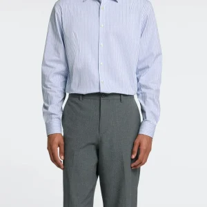 Slim Performance Stripes Skjorta