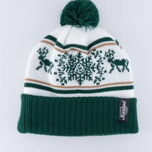 Snowflake Pom Pom Mössa